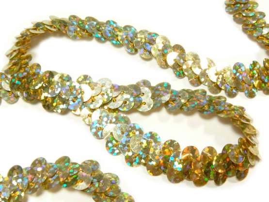 60 gold-hologramm